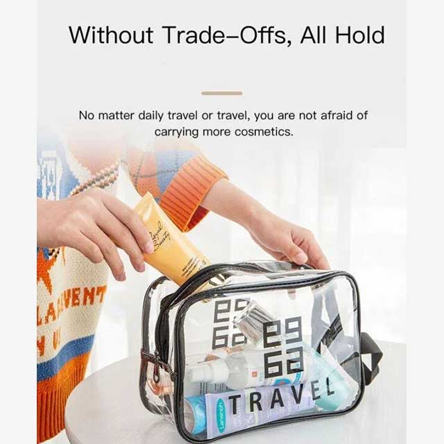 Women’s Cosmetic Storage Travel Bag – Compact, Stylish Organizer for Makeup, Skincare & Toiletries