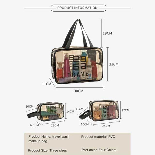 Women’s Cosmetic Storage Travel Bag – Compact, Stylish Organizer for Makeup, Skincare & Toiletries