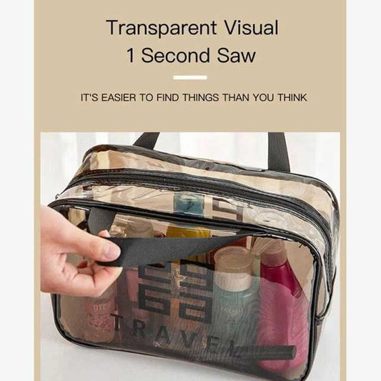 Women’s Cosmetic Storage Travel Bag – Compact, Stylish Organizer for Makeup, Skincare & Toiletries