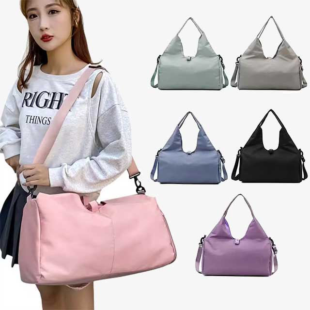 Women Gym Bag with Shoe Compartment (EGB143) – Stylish, Spacious Workout Tote for Gym, Sports & Travel