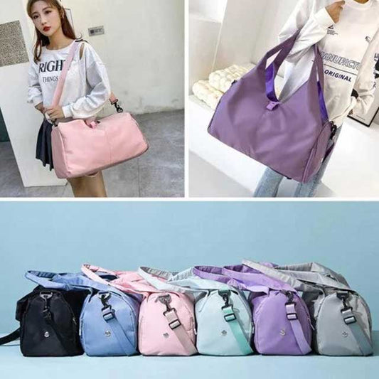 Women Gym Bag with Shoe Compartment – Stylish, Spacious Workout Tote for Gym, Sports & Travel