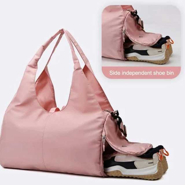 Women Gym Bag with Shoe Compartment – Stylish, Spacious Workout Tote for Gym, Sports & Travel