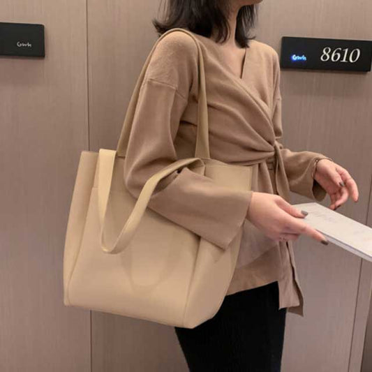 Women’s Large Capacity Shoulder Bag – Stylish, Spacious Tote for Everyday Use