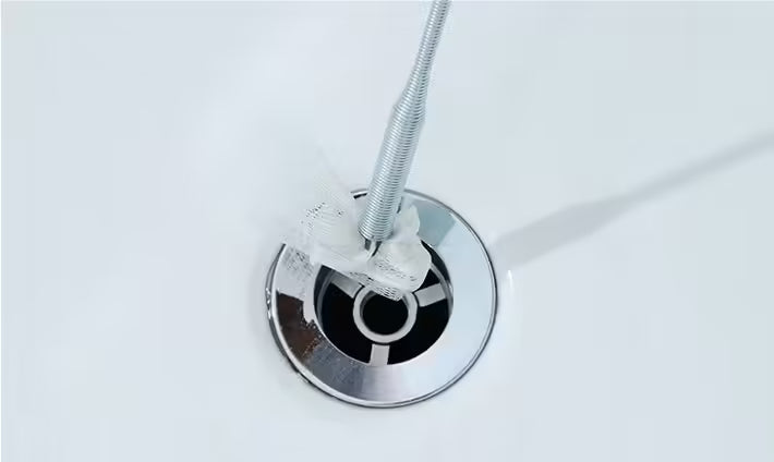 Sewer Pipe Clog Spring Pipe Dredging Claw Kitchen & Bathroom Drain Cleaning Tool for Food Scrap Removal & Clog Prevention