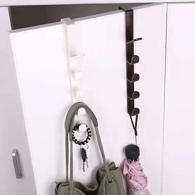 Door Plastic Home Storage Organization Hooks – Space-Saving Wall Hooks for Home & Office