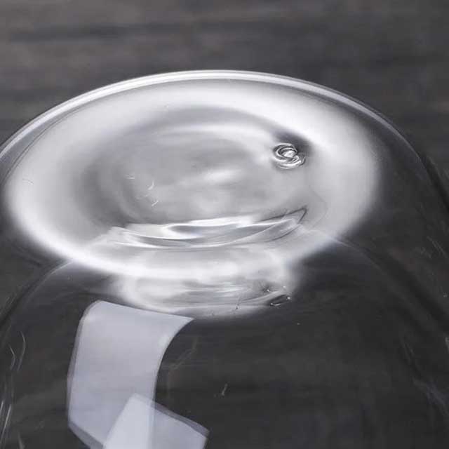 Double Layer Glass Cup with Handle – Insulated Coffee, Tea, and Beverage Mug for Hot & Cold Drinks