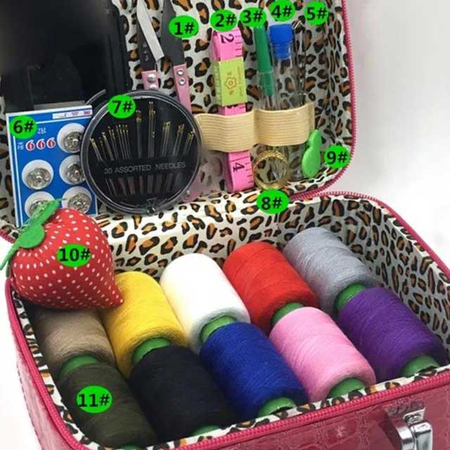 High-End Sewing Box Set – Premium Storage Organizer for Sewing Tools, Threads, Needles, and Accessories