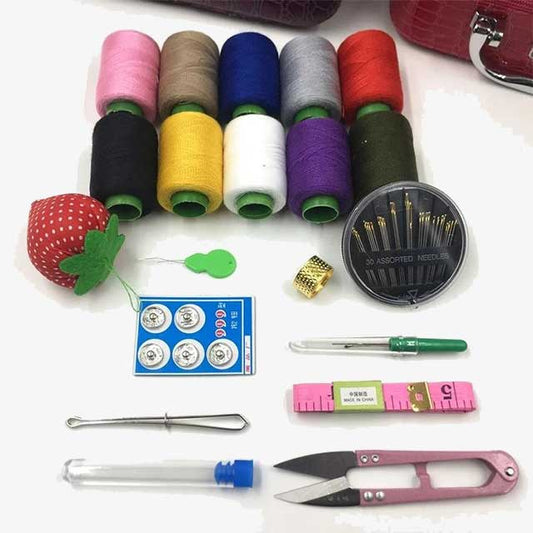 High-End Sewing Box Set – Premium Storage Organizer for Sewing Tools, Threads, Needles, and Accessories