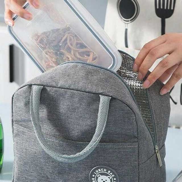 Insulated Thermal Cooler Lunch Bag – Durable, Reusable, and Leak-Proof Lunch Tote for Food & Drink Storage