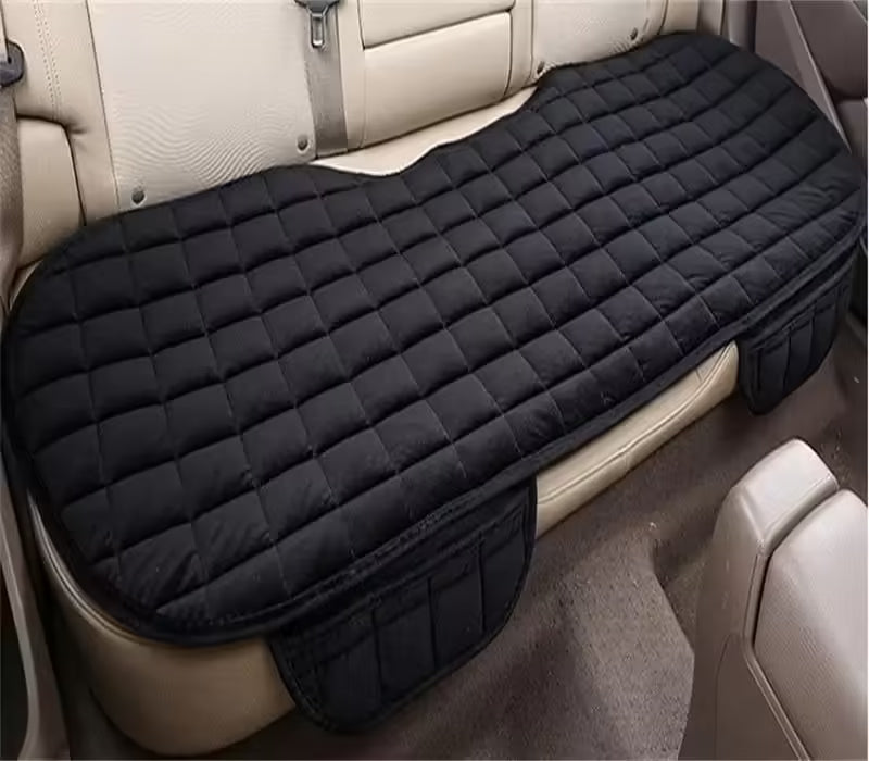 Winter Car Seat Cover – Warm, Anti-Slip Universal Front Seat Cushion with Breathable Pad (3 Pcs / Set)