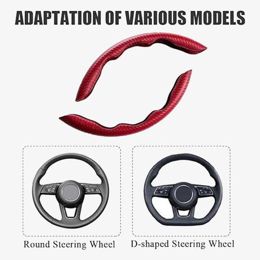 Premium Steering Wheel Cover – Soft, Durable & Anti-Slip Grip for Comfort and Protection