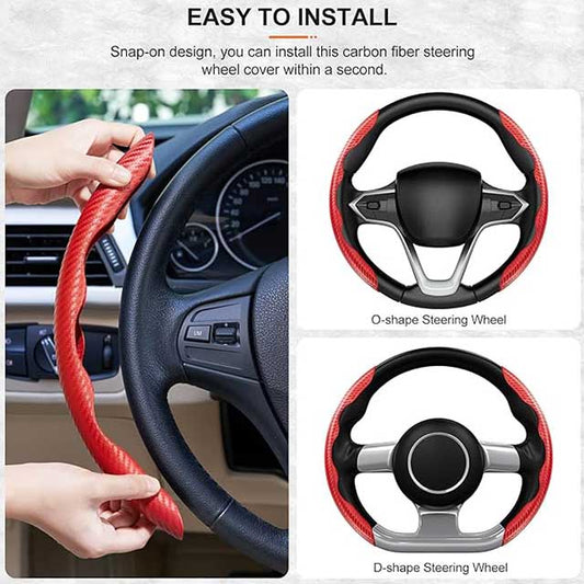 Premium Steering Wheel Cover – Soft, Durable & Anti-Slip Grip for Comfort and Protection