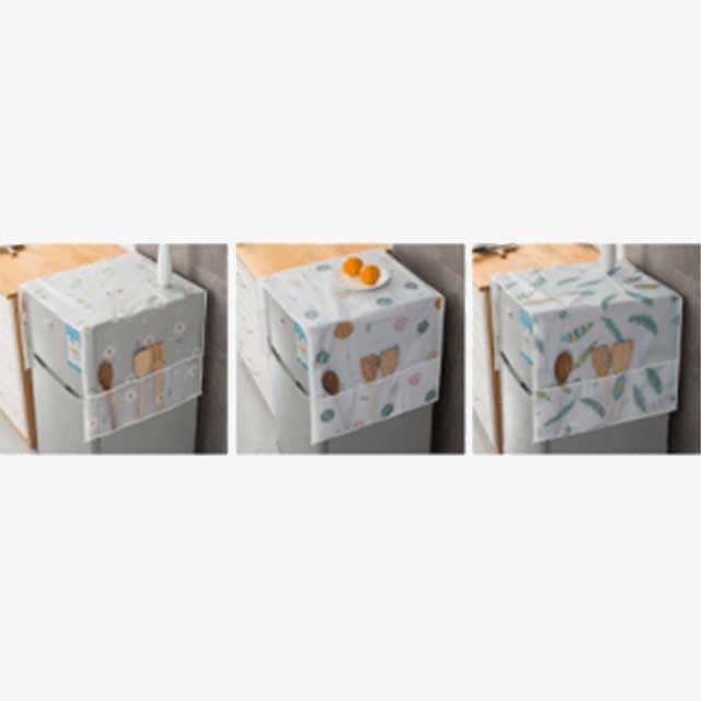 Refrigerator Cover Dust Cloth – Anti-Dust & Waterproof Protector for Fridge & Freezer