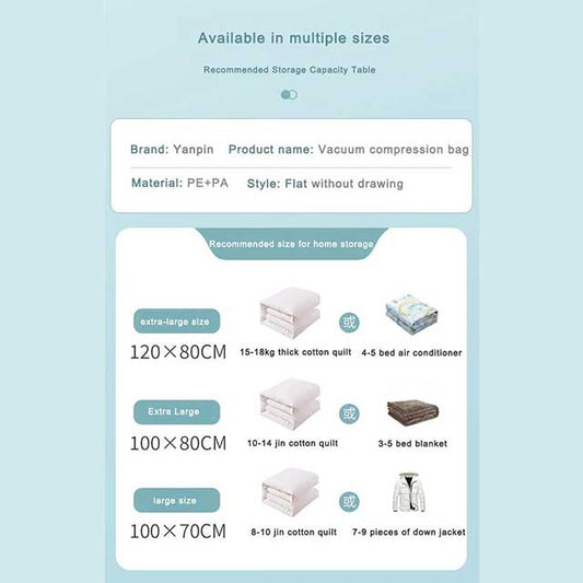 Vacuum Storage Space Sealed Bags