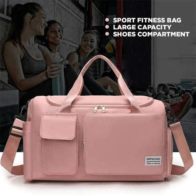 Women Gym Travel Carry-On Bag – Stylish & Spacious Workout Bag for Fitness, Sports, & Travel