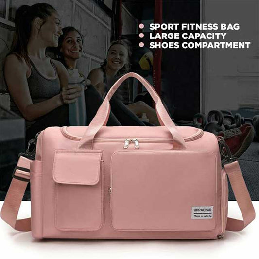 Women Gym Travel Carry-On Bag – Stylish & Spacious Workout Bag for Fitness, Sports, & Travel