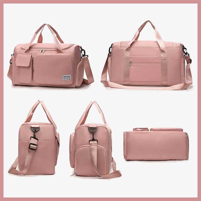 Women Gym Travel Carry-On Bag – Stylish & Spacious Workout Bag for Fitness, Sports, & Travel