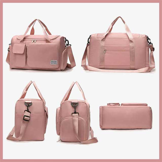 Women Gym Travel Carry-On Bag – Stylish & Spacious Workout Bag for Fitness, Sports, & Travel