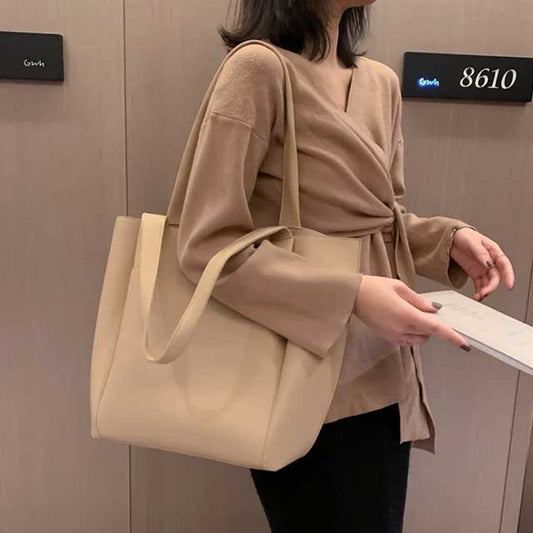 Women's Large Capacity Shoulder Bag - Stylish, Spacious Tote for Everyday Use