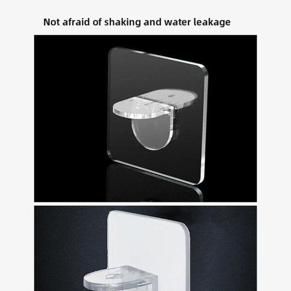 1 Piece Shelf Support – Strong Wall Mounted Bracket for Home Storage & Organization