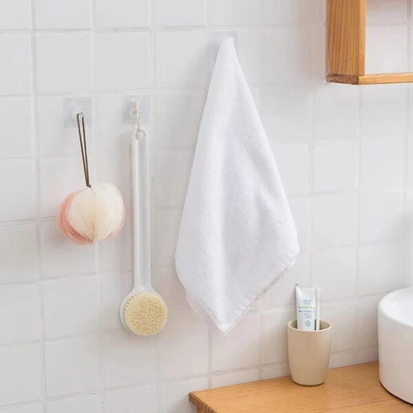 1 Piece Transparent Wall Hooks Hangers – Durable, Easy-to-Install Kitchen & Bathroom Accessories