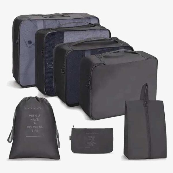 7-Piece Set Portable Luggage Organizer