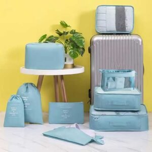 7-Piece Set Portable Luggage Organizer