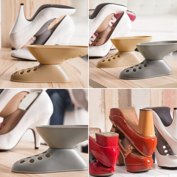 Adjustable Double Layer Shoe Organizer – Space-Saving Storage Rack for Shoes, Boots & Sneakers