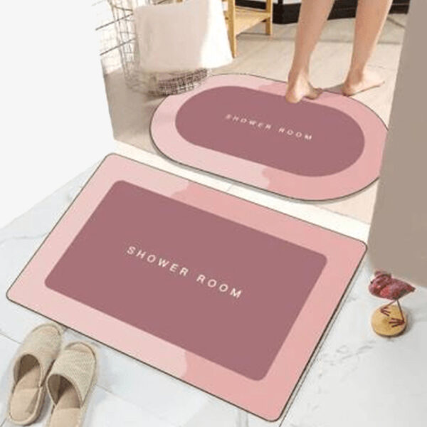 1 Piece Bath/Kitchen Entrance Waterproof Mat – Durable, Non-Slip Floor Protector for Bathroom & Kitchen (40x60cm)