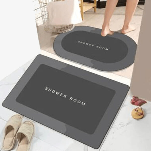 1 Piece Bath/Kitchen Entrance Waterproof Mat – Durable, Non-Slip Floor Protector for Bathroom & Kitchen (40x60cm)
