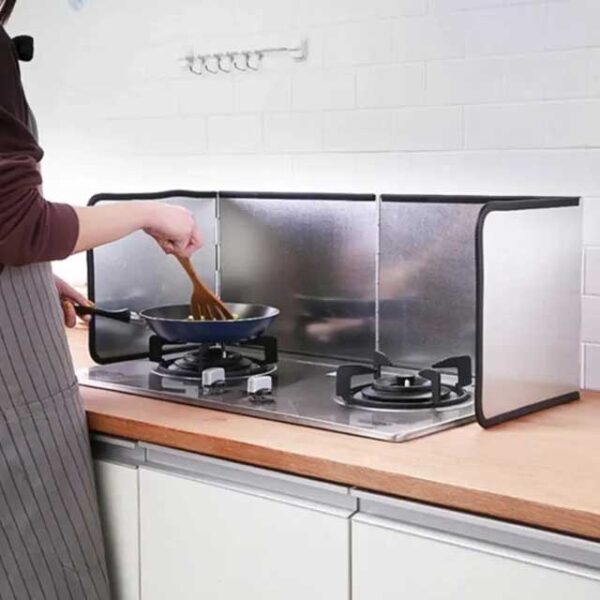 Kitchen Frying Pan Oil Splash Protection Screen Cover – Heat-Resistant, Anti-Splatter Lid for Cooking Safety & Cleanliness