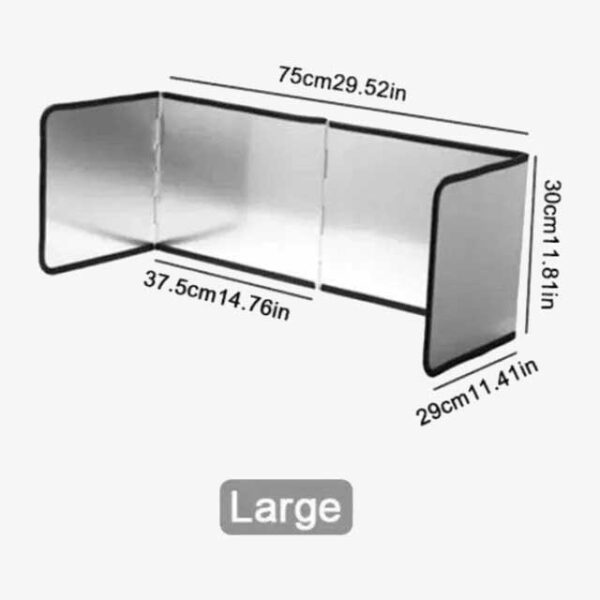 Kitchen Frying Pan Oil Splash Protection Screen Cover – Heat-Resistant, Anti-Splatter Lid for Cooking Safety & Cleanliness