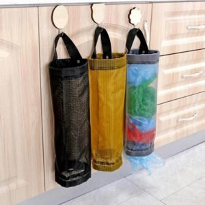 Kitchen Wall-Mounted Garbage Bag Storage – Convenient, Space-Saving Organizer for Trash Bags