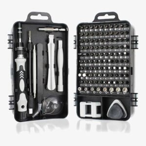 115PCS Screwdriver Repair Tool Kit Set - Complete Precision Tools for DIY, Home & Professional Use