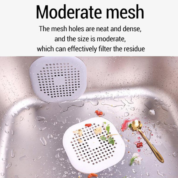Sink Anti-Blocking Strainer Filter – Effective Drain Protector to Prevent Clogs and Debris in Kitchen & Bathroom Sinks