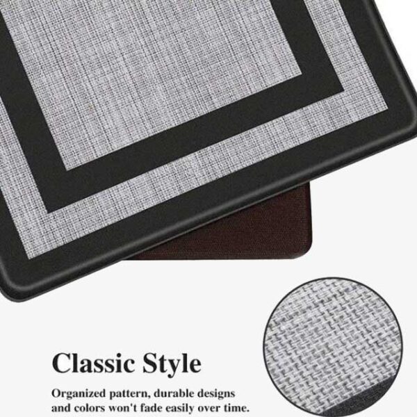 8mm Thickness Anti-Fatigue PVC Gray & Black Waterproof Floor Kitchen Mat Set (120x45cm + 75x45cm) – Comfort & Slip-Resistant Mats for Home & Office