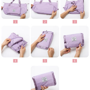 Waterproof Travel Folding Handbag – Compact, Durable & Portable Tote for Travel & Everyday Use