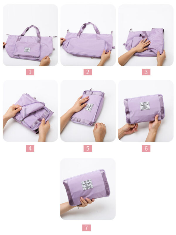 Waterproof Travel Folding Handbag – Compact, Durable & Portable Tote for Travel & Everyday Use