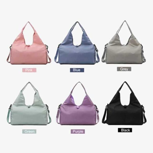 Women Gym Bag with Shoe Compartment – Stylish, Spacious Workout Tote for Gym, Sports & Travel