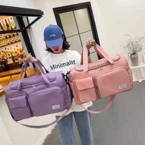 Women Gym Travel Carry-On Bag - Stylish & Spacious Workout Bag for Fitness, Sports, & Travel
