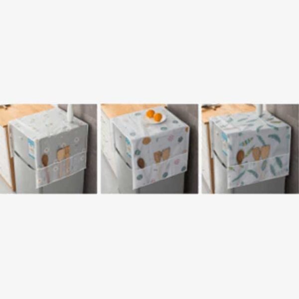 Refrigerator Cover Dust Cloth – Anti-Dust & Waterproof Protector for Fridge & Freezer