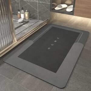 50x80cm Waterproof Rectangular Bath & Kitchen Entrance Mat (EGM005) - Durable, Non-Slip, Easy to Clean